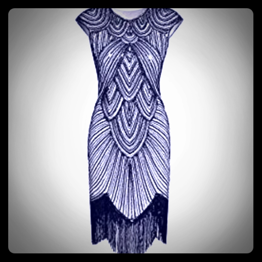 Vintage 1920s Style Gatsby Dress